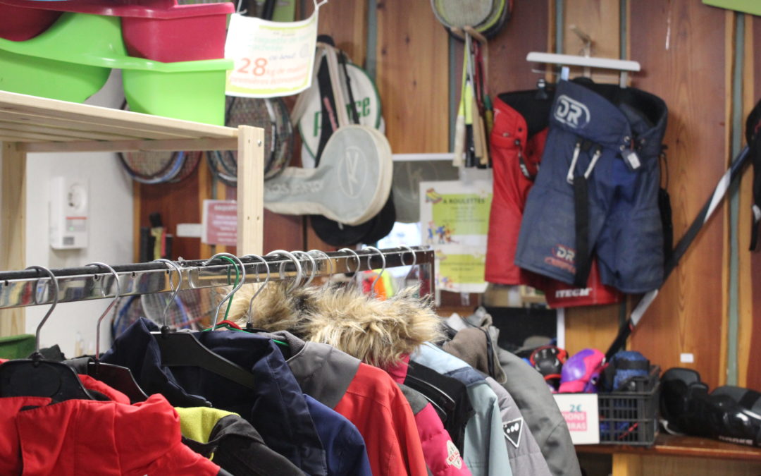 Alternance : Redistribution en Recyclerie Sportive