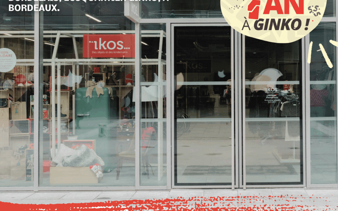 1 an de la boutique Ïkos à Bordeaux