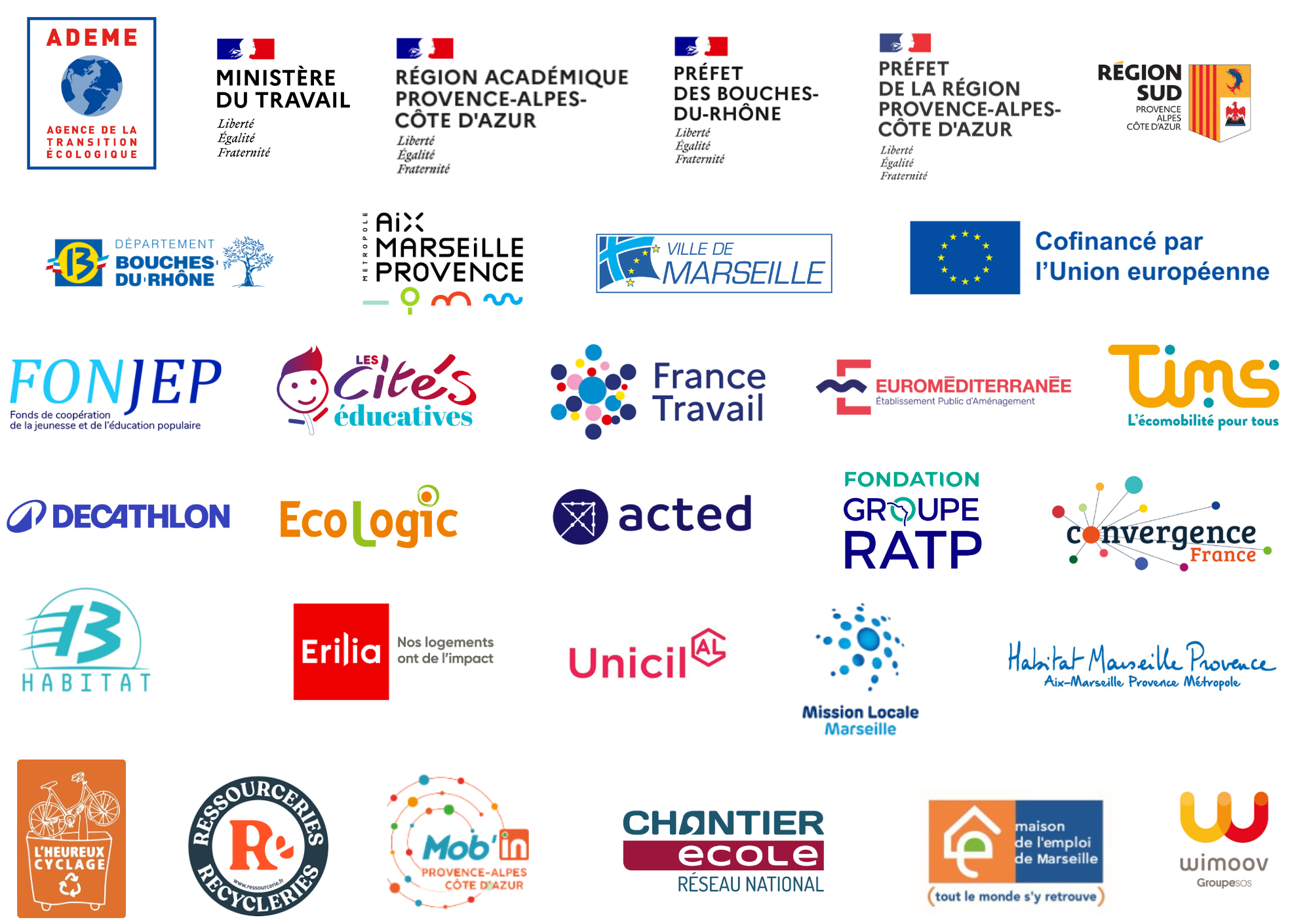 partenaires recyclerie sportive marseille