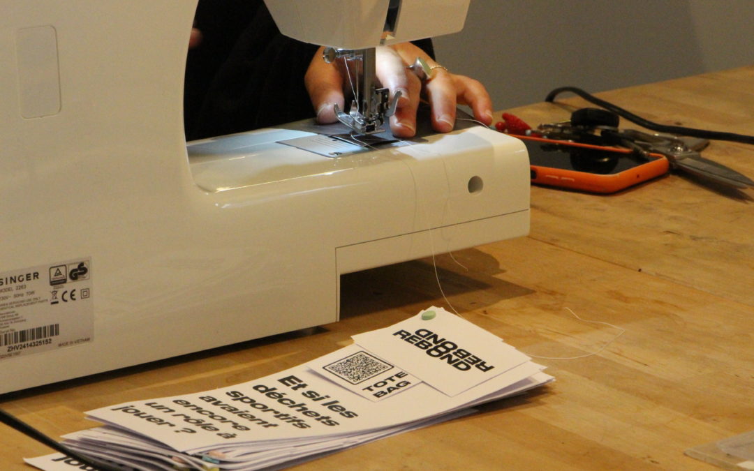 Atelier de création de sac à partir de matériel sportif – Carla Massetti