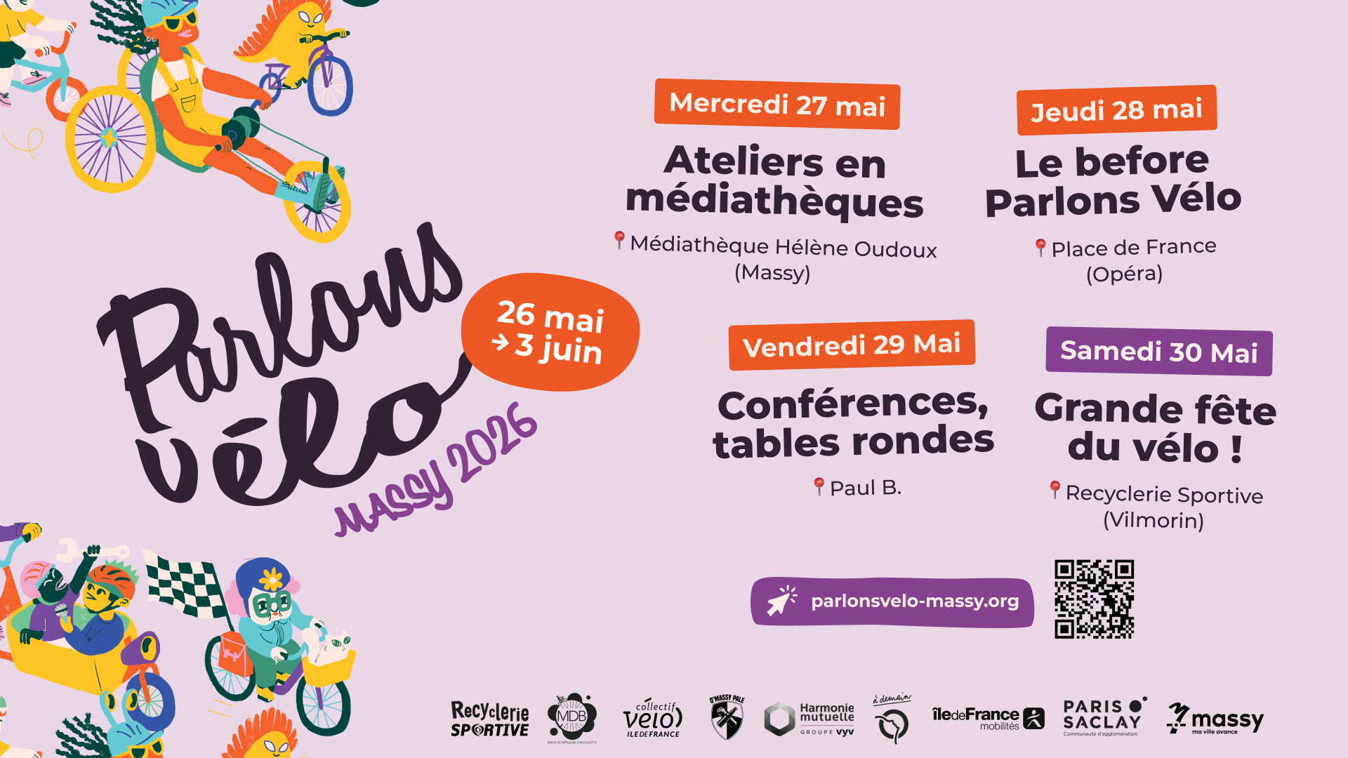 Parlons vélo 2026 à Massy 