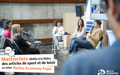 Masterclass dédiée à la filière des articles de sport et de loisir au salon Reuse Economy Expo