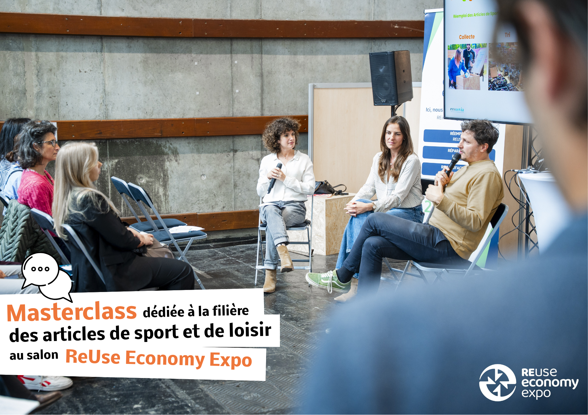Masterclass au salon Reuse Economy Expo