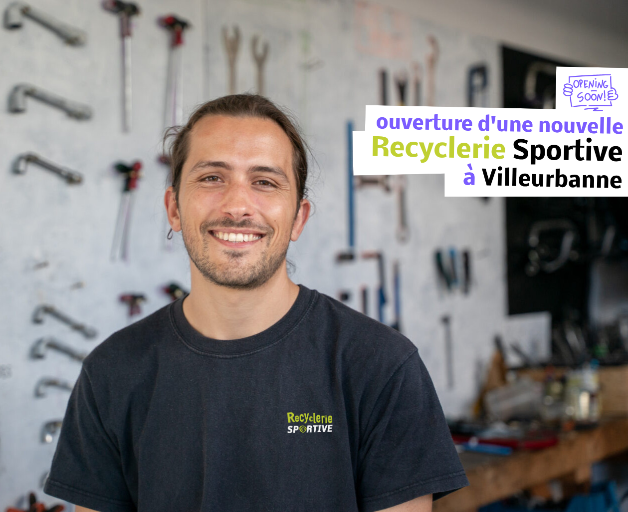 Après La Duchère, la Recyclerie Sportive de Lyon arrive bientôt à Villeurbanne