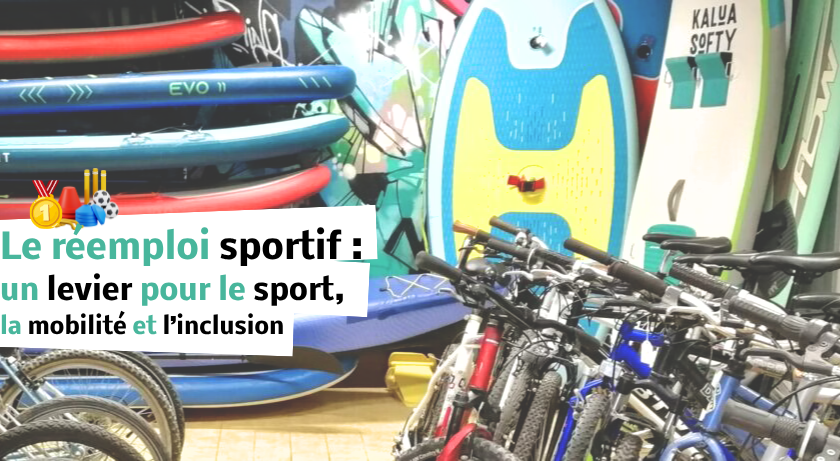 À Grenoble, le réemploi sportif est bien plus qu’une histoire de déchets